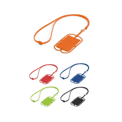 NICOLAUS. Porta-cartões em silicone